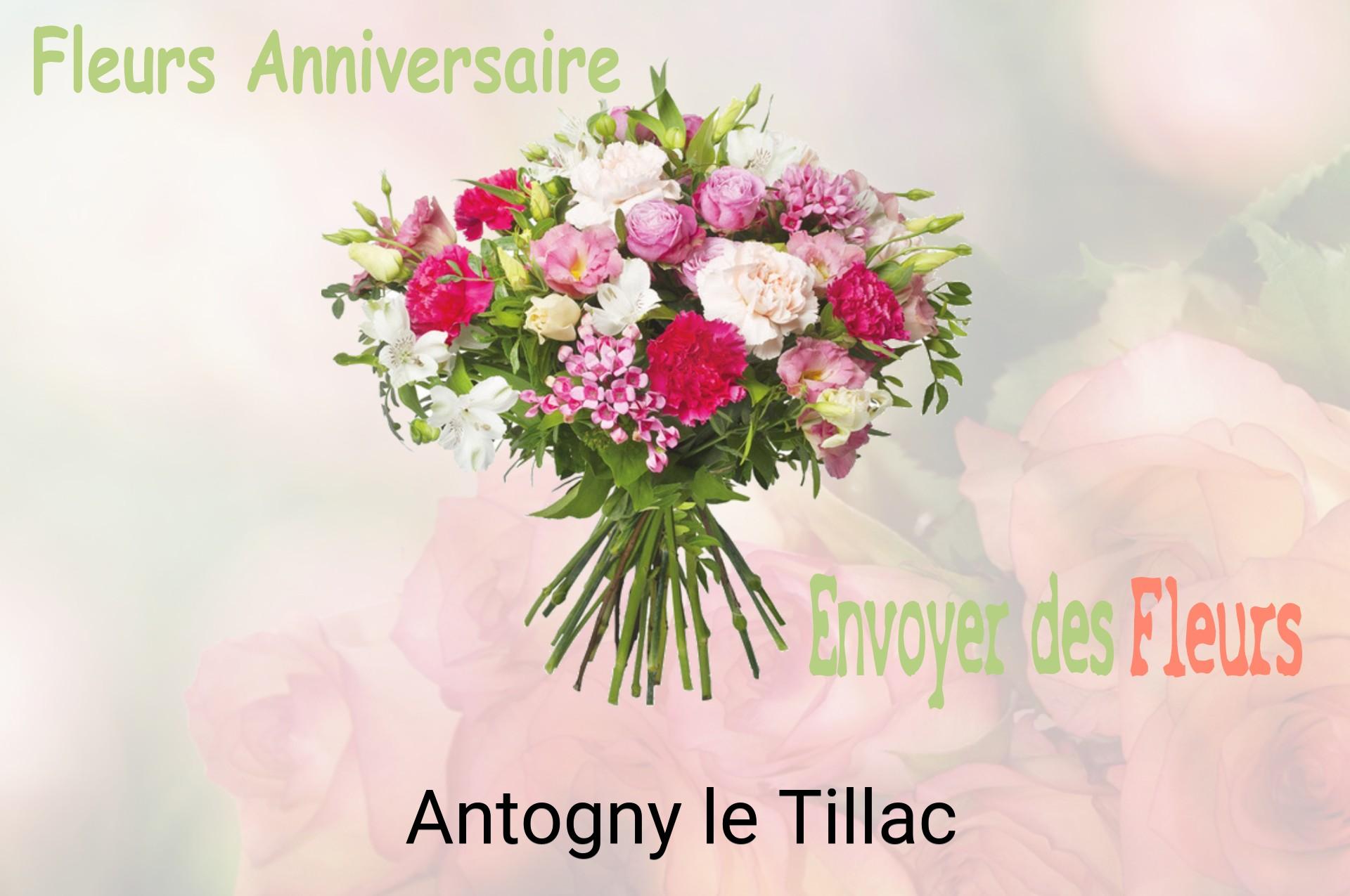 Bouquet de fleurs d’anniversaire livré à Antogny-le-Tillac
